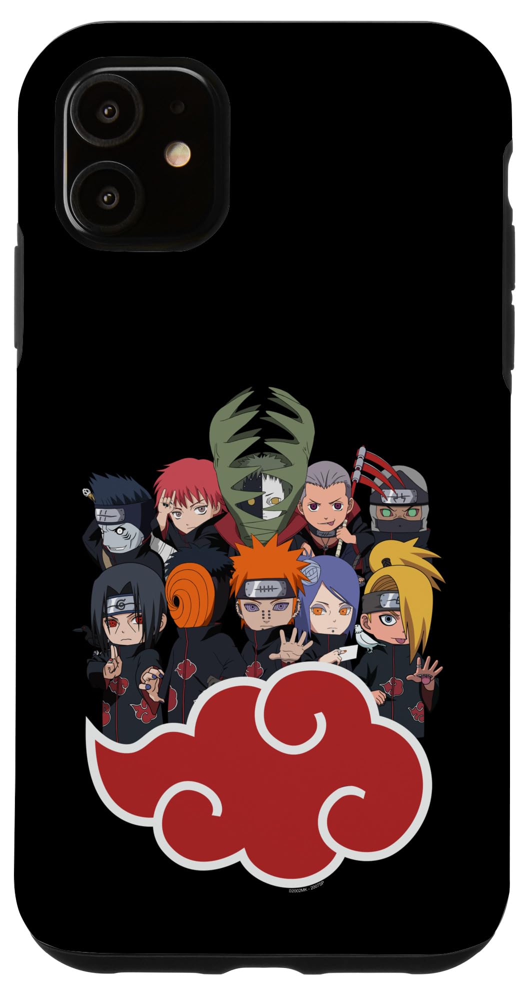 Amazon.com: Naruto Shippuden Akatsuki Group SD Case for